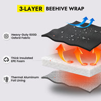 Winter Beehive Insulation Wrap for 8 & 10-Frame Hives