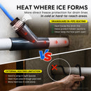 In-Drain Heating Cable Kit for 1/2 & 3/4 in Non-Pressurized Condensate Lines (DGK)