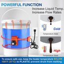 5 & 55-Gallon Drum & Bucket Heater  (Twist Control, 86°F-302°F Range) | YeloDeer