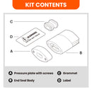 Roof Heating Cable Connection & End Seal Kits (CSA Certified, NEMA 4X) | YeloDeer