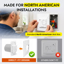 Manual Electric Floor Heating Thermostat with Floor Sensor