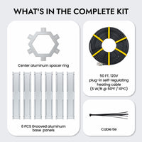 Roof Drain De-Icing System for Flat & Low-Slope Roofs (FRDDS)
