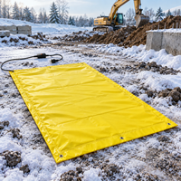 Ground Thawing Heated Blanket for Frozen Soil & Concrete Curing