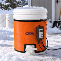 Chauffe-seau à miel de 5 gallons avec température numérique et minuterie