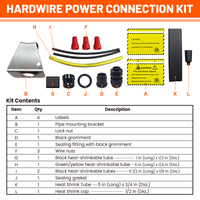 YeloDeer Heat Trace Cable Connection & Termination Kits