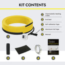 Plug-In Self-Regulating Pipe Heat Cable with Digital Thermostat