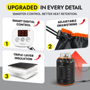 20-40 lb Propane Tank Heater Blanket with Digital Thermostat