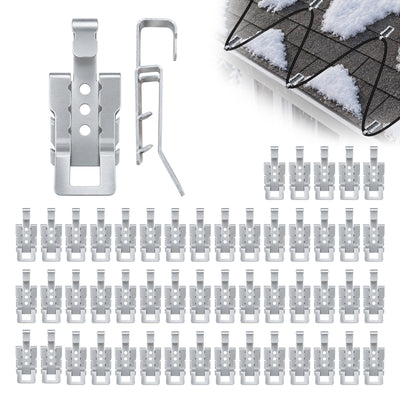 Clips en aluminium pour câbles de dégivrage de toiture