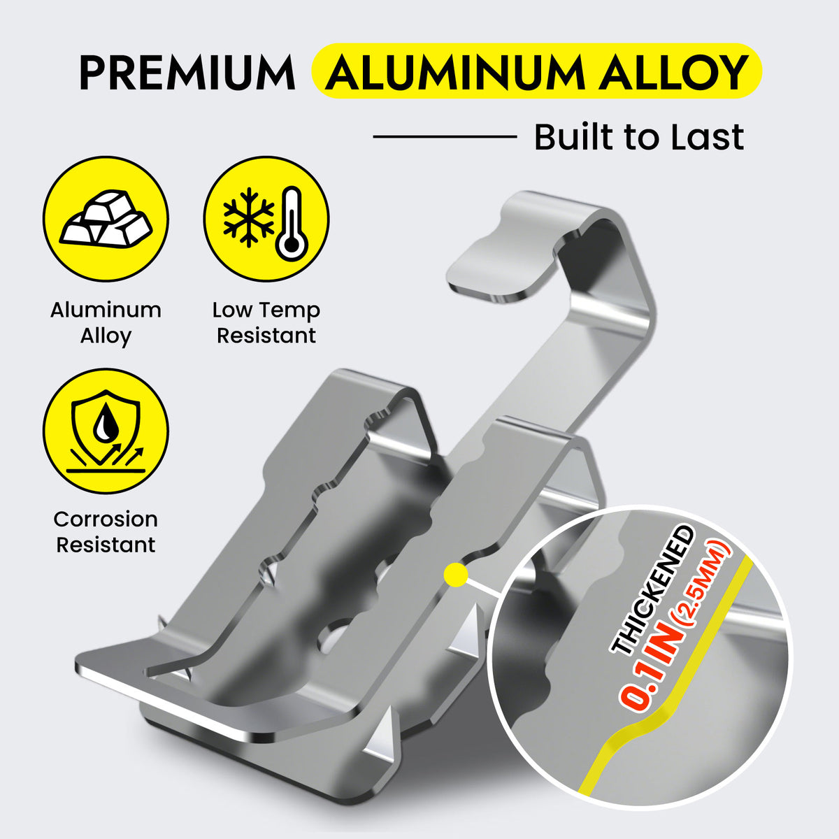 Aluminum Roof Clips for Roof De-Icing Cables