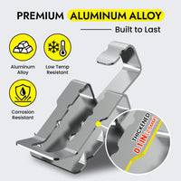 Aluminum Roof Clips for Roof De-Icing Cables