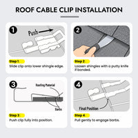 Aluminum Roof Clips for Roof De-Icing Cables