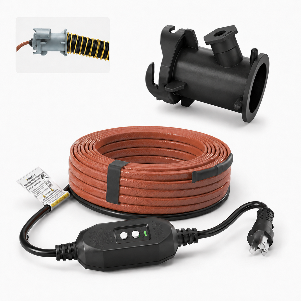 In-Hose RV Sewer Heating System for 15 ft & 20 ft Sewer Hoses (RVIH)