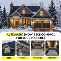 WiFi Snow Melting Controller for Roof & Driveway De-Icing