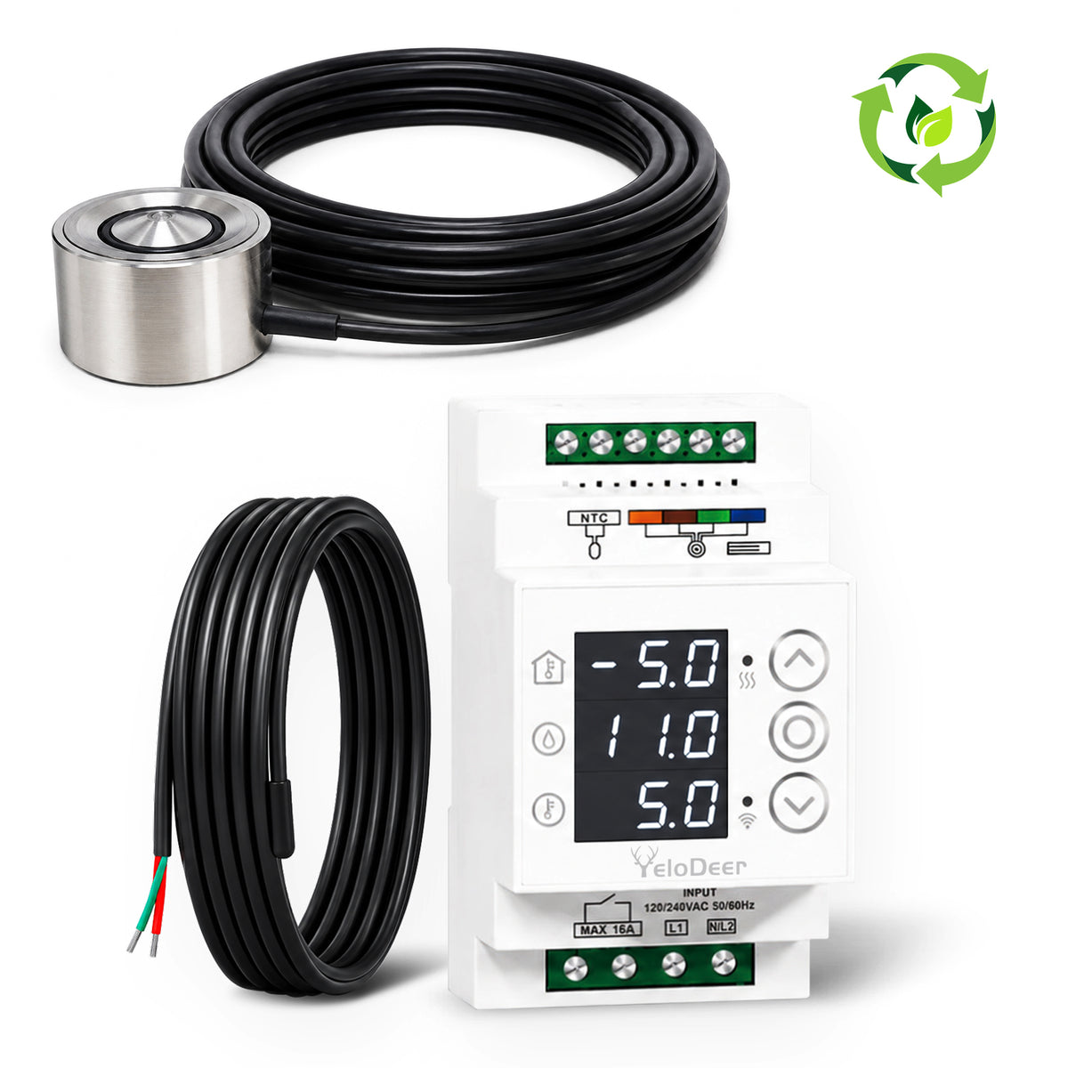 WiFi Snow Melting Controller for Roof & Driveway De-Icing