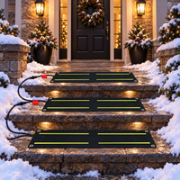 Snow Melting Mats for Stairs - 10 x 30 in Connectable