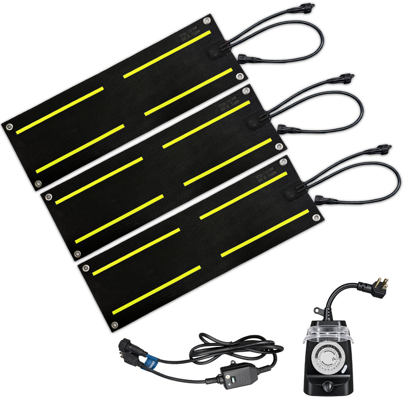 Tapis chauffants pour escaliers – 10 x 30 po raccordables