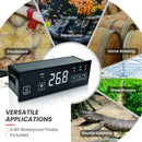 High-Power Touchscreen Temperature Controller (30A, 120V, 0.1°F Precision) | YeloDeer