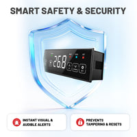High-Power Touchscreen Temperature Controller (30A, 120V, 0.1°F Precision) | YeloDeer