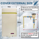 YeloDeer Backflow Preventer Insulation Cover, Well Pump Cover Insulated for Winter Freeze Protection