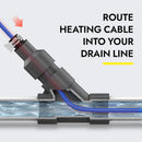DrainGuard Condensate Drain Cable Entry Kit, 1 to 1-1/2 in