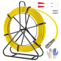 Fiberglass Fish Tape & Duct Rodder (492FT, 1/4in) | YeloDeer