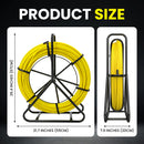 Fiberglass Fish Tape & Duct Rodder (492FT, 1/4in) | YeloDeer