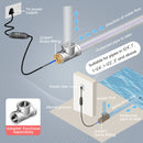 YeloDeer In Pipe Heating Cable, Internal Self-regulating Heat Trace Cable for Safe Drinking Water, 3W/Ft