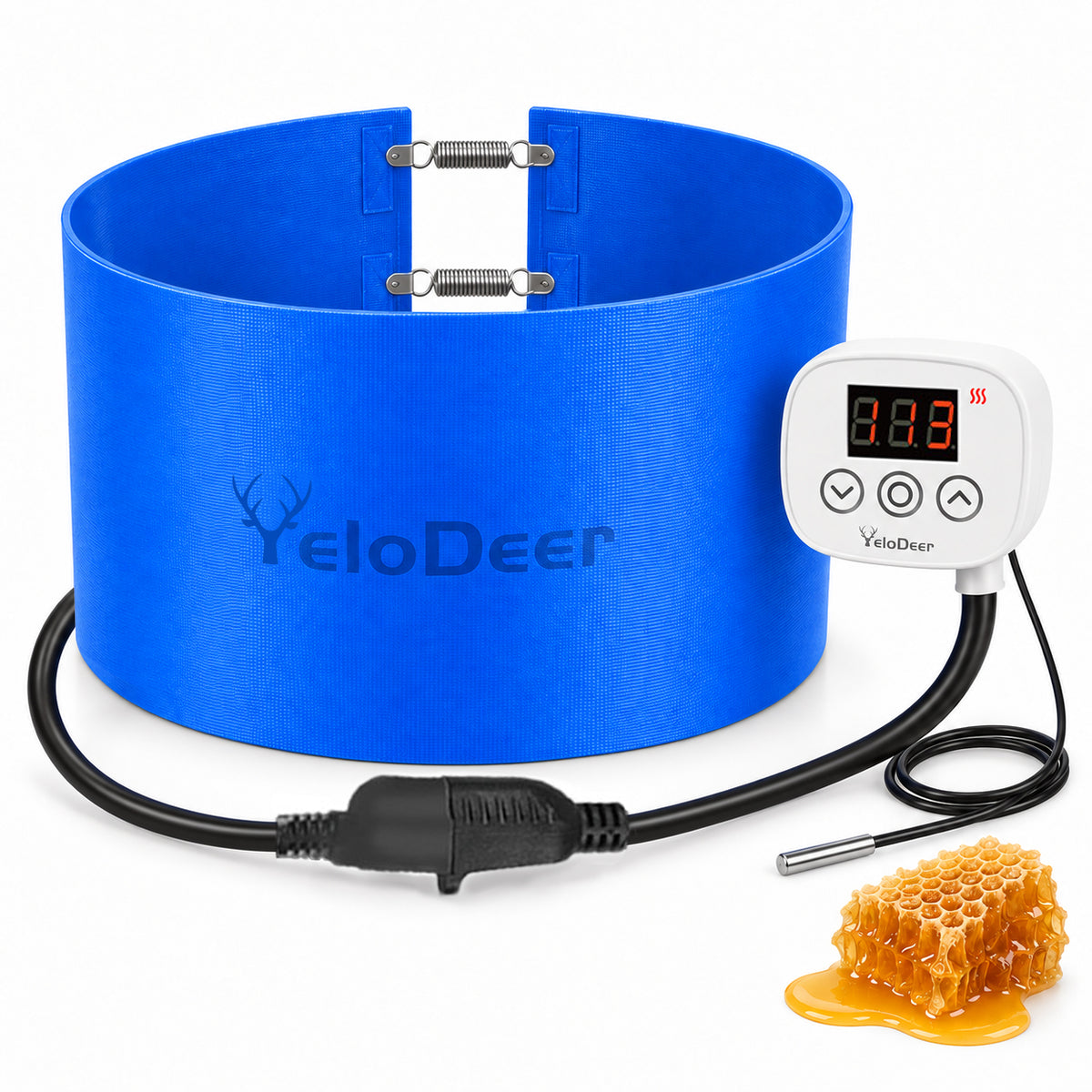 5 & 55 Gallon Drum Heater with Manual or Digital Thermostat
