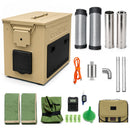 Self-Powering Mobile Diesel Air Heater for Off-Grid Use (MH-04D)