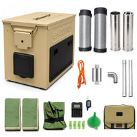 Self-Powering Mobile Diesel Air Heater for Off-Grid Use (MH-04D)