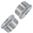 YeloDeer Adapter, 316 Stainless Steel Threaded Pipe Fittings, Efficient In-Pipe Heating Cable Adapters